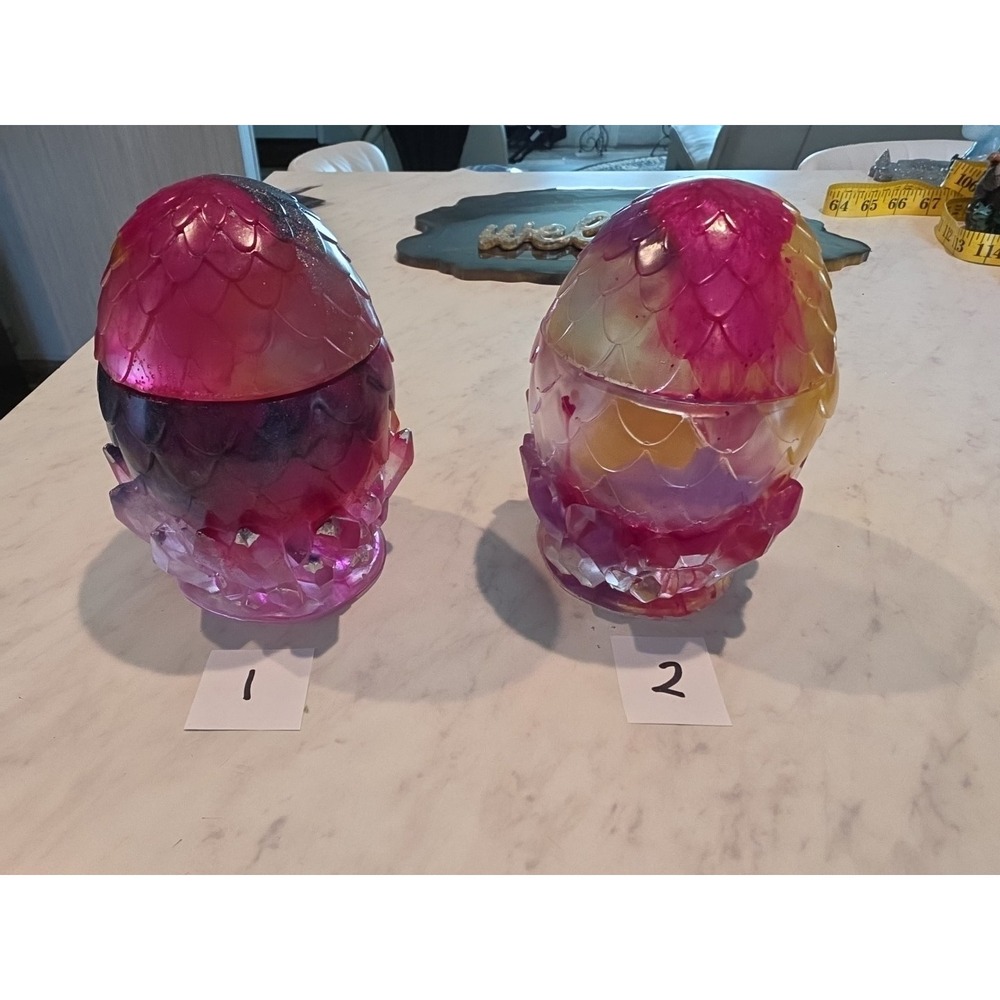 Handmade Resin Large Dragon Eggs